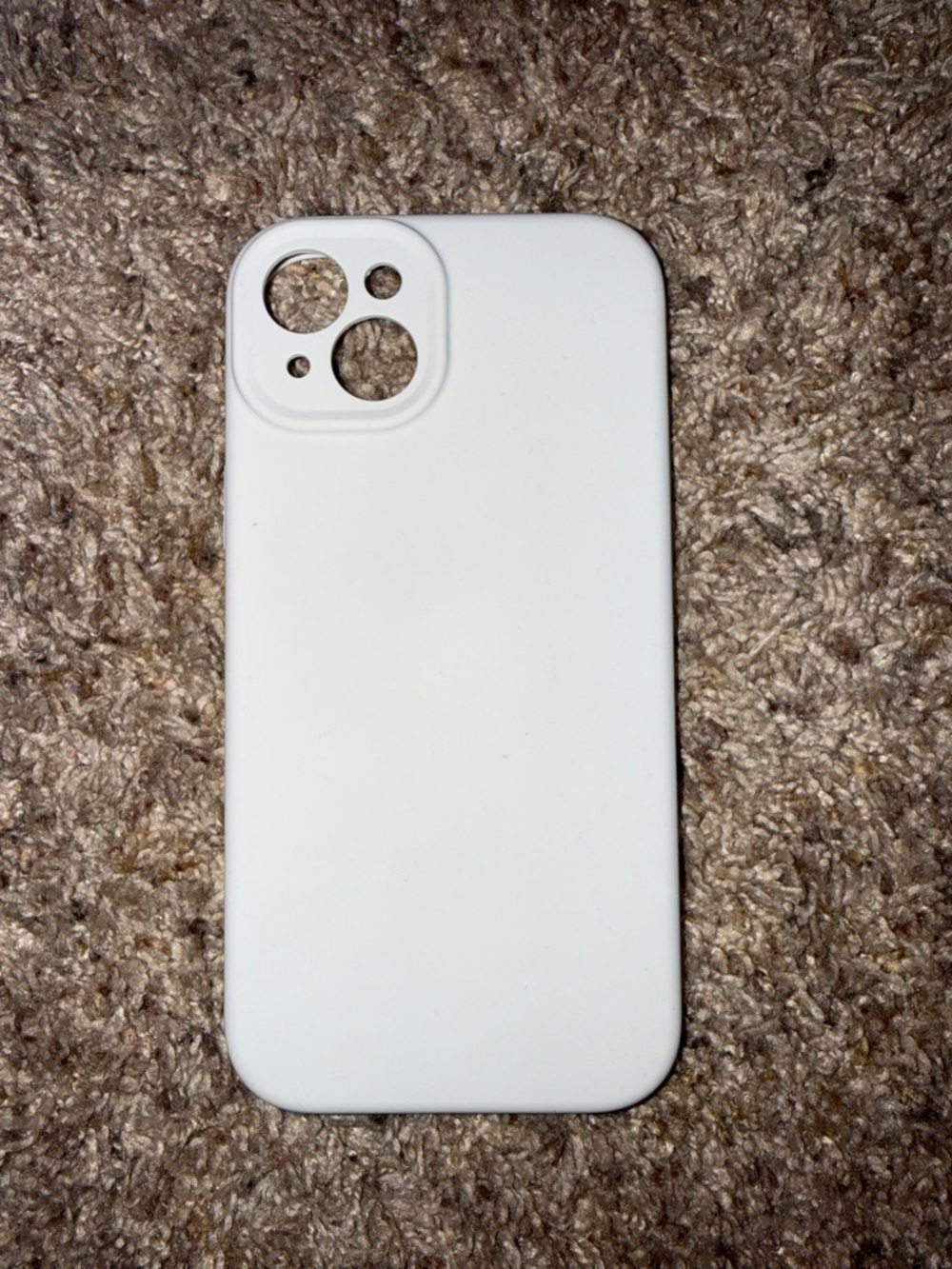 White Silicone Phone Case for Cell Phones